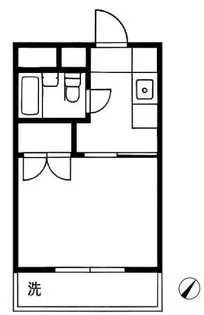 ハイタウン南馬込【5階】の間取り