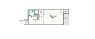 マンション桂【1階】の間取り