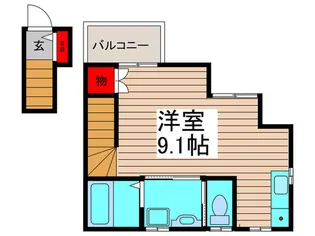 Un・Rivaje【2階】の間取り