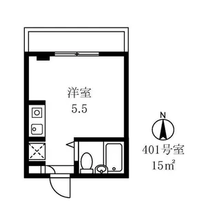 グレイス戸塚【4階】の間取り