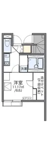 レオネクストエスペランサ【1階】の間取り