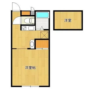 プロスペールS11【2階】の間取り