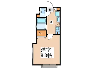 プライムフェリオ【2階】の間取り