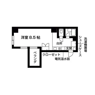 TIMES GARDEN【2階】の間取り