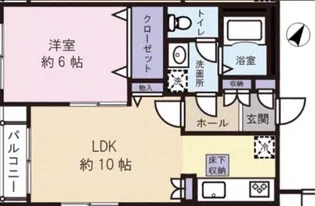 プレセンテ護国寺【1階】の間取り