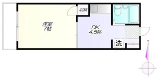 セレス目黒【2階】の間取り