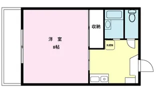 K3マンション【2階】の間取り