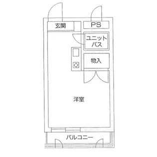 メインステージ中井駅前【5階】の間取り