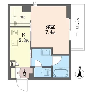 トルシーヌ大宮東町【2階】の間取り