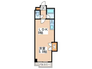 円山北町ハイム【2階】の間取り
