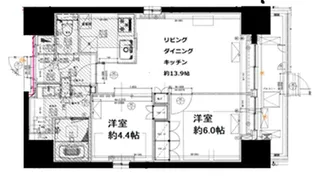THE PLACE KOMAGOME【3階】の間取り