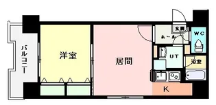 グランカーサ南9条【10階】の間取り