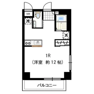 マウンテンハイツ【2階】の間取り