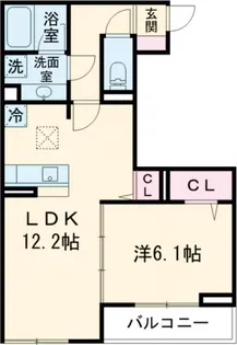 Maison de Mon reve 高円寺【1階】の間取り