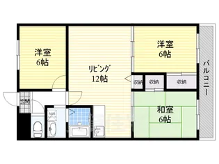 ロイヤルグレイスヴィラ【4階】の間取り