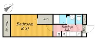 ルミエール二子【1階】の間取り