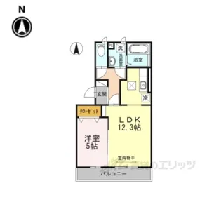LIBRE3【1階】の間取り