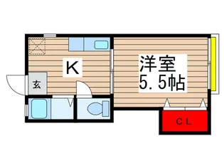 コ-ポそう苑【2階】の間取り