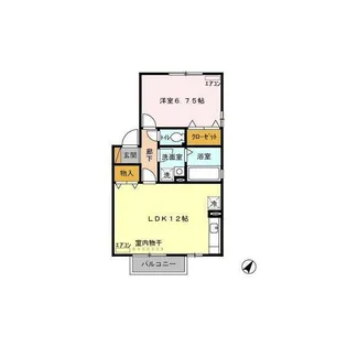 グランドゥール IV【2階】の間取り