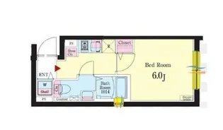 ルネサンスコート品川中延【2階】の間取り