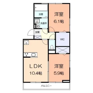 LogicI【2階】の間取り