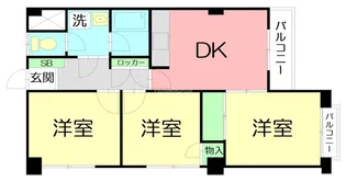 藤沢ハイツ【2階】の間取り