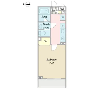 BLESS落合南長崎【3階】の間取り