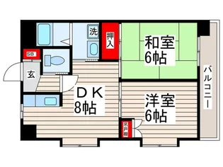 第10頼長ビル【3階】の間取り