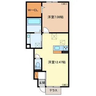 Residence垂水【1階】の間取り