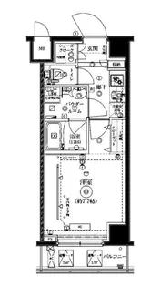 アルテシモエジス【2階】の間取り