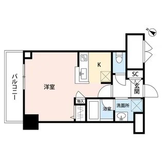 パークソレイユ弐番館【5階】の間取り