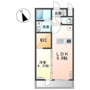 グレイスコート【1階】の間取り