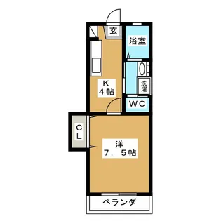 Vain queur【2階】の間取り