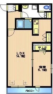 グランプラス奥沢【2階】の間取り