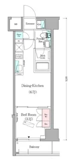 アーバネックス蔵前【5階】の間取り