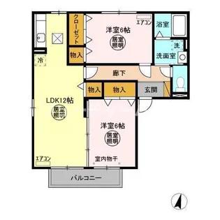大黒屋【1階】の間取り