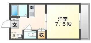 エステートピア【3階】の間取り