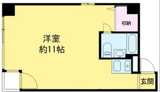 HAC日本橋ビル【4階】の間取り