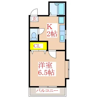 ドリームSUN【2階】の間取り