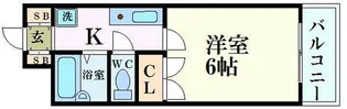 グレース国泰寺【2階】の間取り