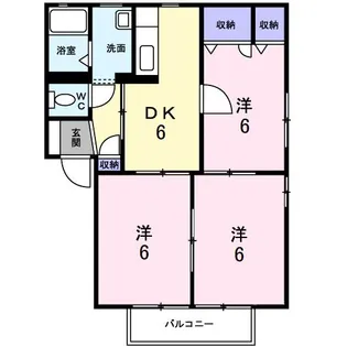 トミーヒルズA【2階】の間取り
