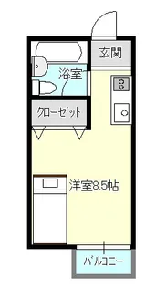 ヴィバーチェ美祢【2階】の間取り