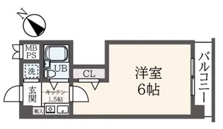 パレ・ドール千石【12階】の間取り