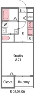プランドール【1階】の間取り