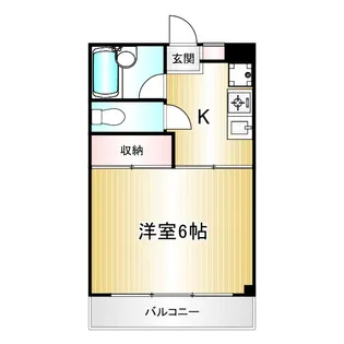 メイプルハイツ【1階】の間取り