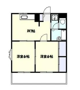 キャムハウスワン【3階】の間取り