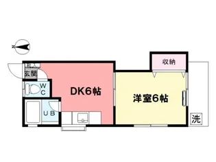 パークヒル山本【1階】の間取り