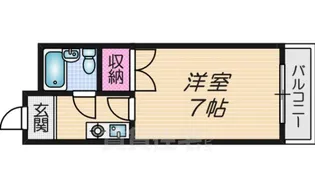 レインボーエム【1階】の間取り