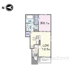アルデバラン【1階】の間取り