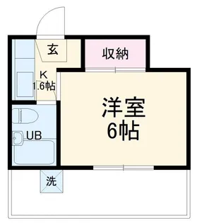 メゾン丸谷【3階】の間取り